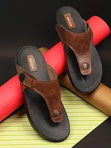 WELCOME Men Open Toe Comfort Sandals With Velcro Detail