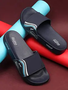 WELCOME Men Printed Softwalk Sliders