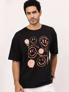 Leotude Graphic Printed Oversized T-shirt