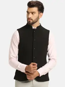 Blackberrys Slim Fit Mandarin Collar Nehru Jacket