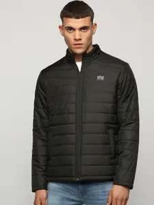 Pepe Jeans Mock Collar Padded Jacket