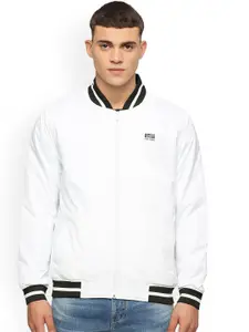 Pepe Jeans Mock Collar Bomber Jacket