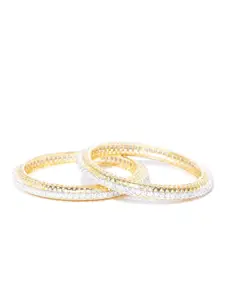 Anouk Set Of 2 Gold Plated Bangles