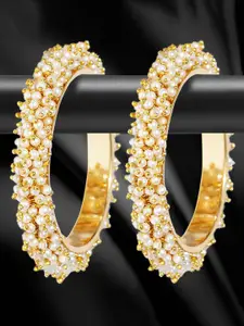 Anouk Set Of 2 Gold Plated Bangles