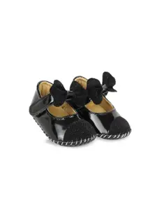 BAESD Infant Girls Bow Embellished Anti-Slip Lightweight Sandal Booties