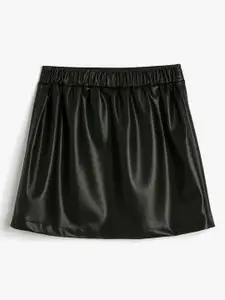 Koton Girls Front-Slit A-line Skirt