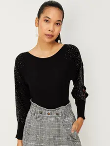 max Women Pullover with Embellished Detail