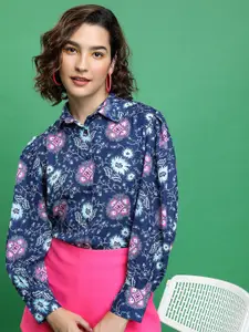 Tokyo Talkies Floral Printed Casual Shirt