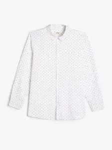 Koton Boys Opaque Printed Pure Cotton Casual Shirt