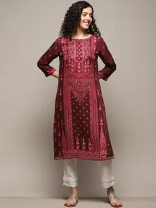 Biba Ethnic Motifs Printed Kurta