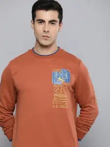 one8 x PUMA Slim Fit Graphic Printed Elevated Sweatshirt