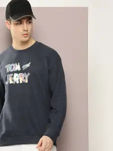 Kook N Keech Men Tom & Jerry Printed Sweatshirt