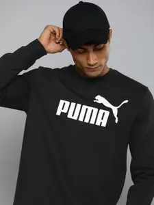 Puma Printed Ess Big Logo Crew FL Sweatshirt