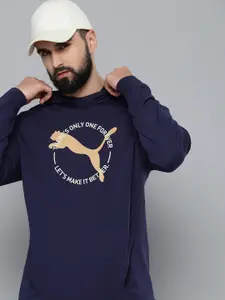 Puma Better Sportswear Printed Hooded Sweatshirt