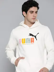 Puma Ess Printed Hooded Outdoor Sweatshirt