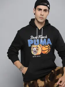 Puma Dylan Basketball Graphic Printed Hooded Sweatshirt