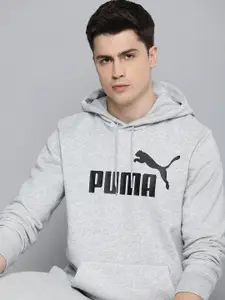 Puma Essential Big Logo Regular Fit Printed Hooded Sweatshirt