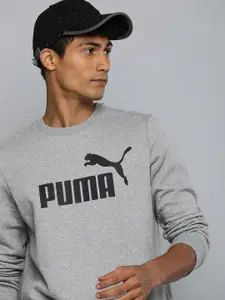 Puma Ess Big Logo Crew FL Printed Sweatshirt
