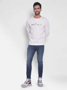 Crimsoune Club Geometric Printed Pullover Sweatshirt