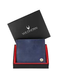 WildHorn Men Leather Two Fold Wallet