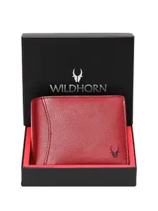 WildHorn Men Leather Two Fold Wallet