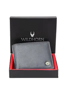 WildHorn Men Leather Two Fold Wallet