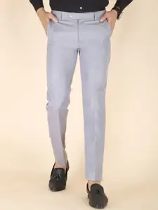 FUBAR Men Relaxed Fit Easy Wash Formal Trousers