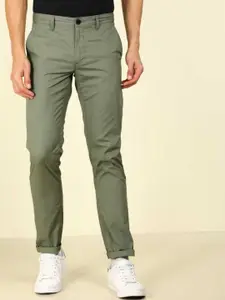 FUBAR Men Relaxed Slim Fit Easy Wash Trousers