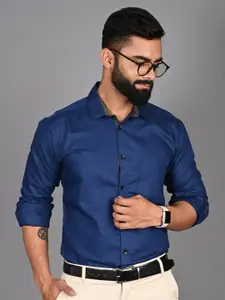 FUBAR Slim Fit Spread Collar Formal Shirt