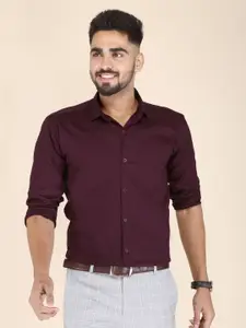 FUBAR Slim Fit Spread Collar Long Sleeves Formal Shirt