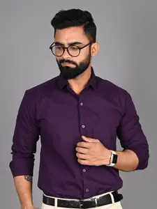 FUBAR Slim Fit Spread Collar Formal Shirt