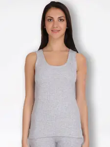 SELFCARE Ribbed Round Neck Thermal Top