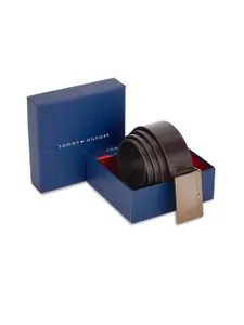 Tommy Hilfiger Men Printed Leather Belt