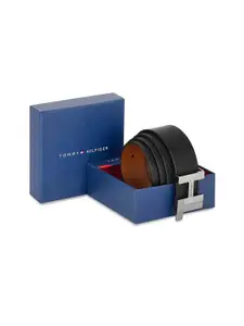 Tommy Hilfiger Men Leather Reversible Slim Belt