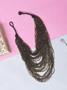 Bamboo Tree Jewels Artificial Beads Layered Necklace