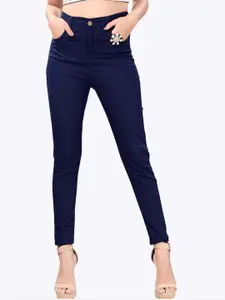 MM-21 Women Jean Skinny Fit Clean Look High-Rise Stretchable Jeans