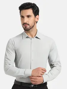 Blackberrys TechPro Indian Slim Slim Fit Spread Collar Casual Shirt