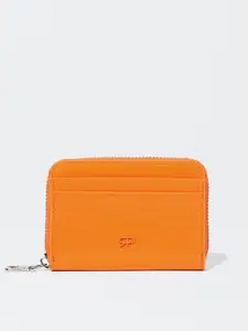 PARFOIS Women Zip Around Wallet