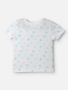 UrbanMark Girls Conversational Printed Pure Cotton T-Shirt
