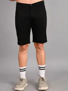 FUBAR Men Mid Rise Slim Fit Regular Shorts