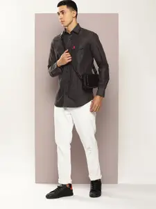 Kook N Keech Men Opaque Pure Cotton Casual Shirt