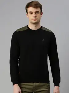 ZEDD Long Sleeves Cotton Pullover Sweatshirt