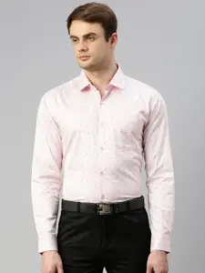 ZEDD Micro Ditsy Printed Cotton Formal Shirt