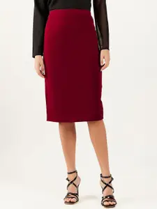 Athena Knee Length Formal Straight Skirt