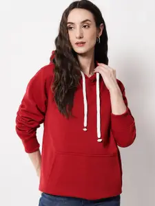FFLIRTYGO Cotton Hooded Pullover Sweatshirt