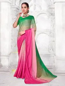 Anouk Ombre Pure Chiffon Saree