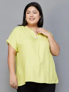 Nexus by Lifestyle V-Neck Plus Size Extended Sleeves Top