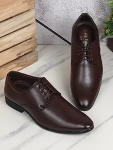 HikBi Men Leather Anti-Skid Stability Formal Derbys