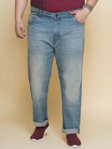 John Pride Plus Size Men Jean Light Fade Clean Look Stretchable Jeans