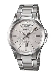Casio Enticer Men Silver Analogue watch A841 MTP-1381D-7AVDF
